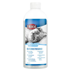 Désodorisant de litière 750g Trixie Simple'n'Clean au charbon actif - pour chat