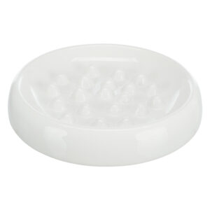 Gamelle Trixie Slow Feed en céramique pour chat - capacité : 250 mL - 18 cm de diamètre