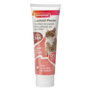 100g Pâte beaphar huile de saumon - Friandises pour chat