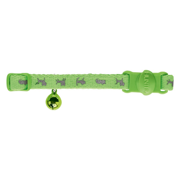 HUNTER Katzenhalsband Neon grün Katze