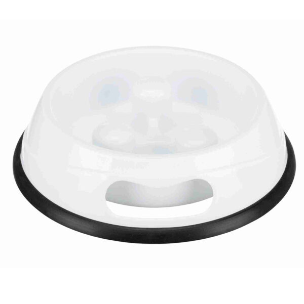 Gamelle en plastique Trixie Slow Feed pour chien et chat - capacité : 900 mL - 23 cm de diamètre