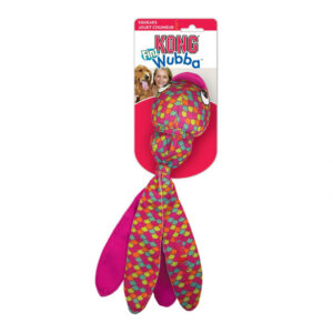 Jouet KONG Wubba Finz Poisson taille S environ L 25 x l 5 x H 5 cm