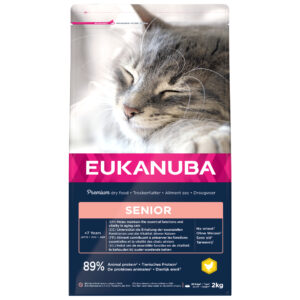 3x2kg Top Condition 7+ Senior Eukanuba - Croquettes pour chat