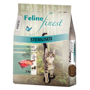 2x2kg Porta 21 Feline Finest Sterilised poulet