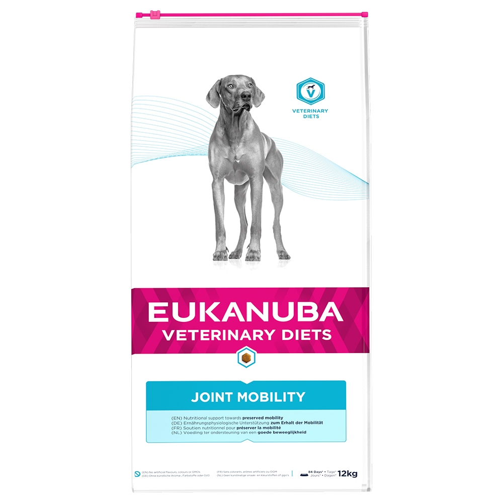 12kg Joint Mobility Veterinary Diets Eukanuba Croquettes pour chien