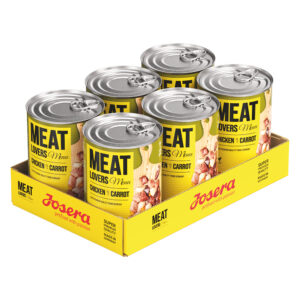 6x400g Josera Meatlovers Menu poulet