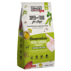 MAC's Mono lapin pour chien - 2 x 12 kg