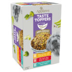 6x85g Applaws Taste Toppers lot mixte en bouillon - Pâtée pour chien
