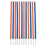 Kit slalom Agility pour chien Fun & Sport - 12 piquets
