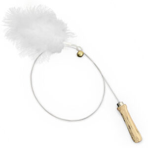 1 canne à pêche Kater Kasimir avec plumes - pour chat