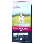 2x12kg Grain Free Adult Small / Medium Breed poisson de mer Eukanuba - Croquettes pour chien