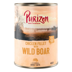 24x400g Purizon Adult sans céréales filet de poulet