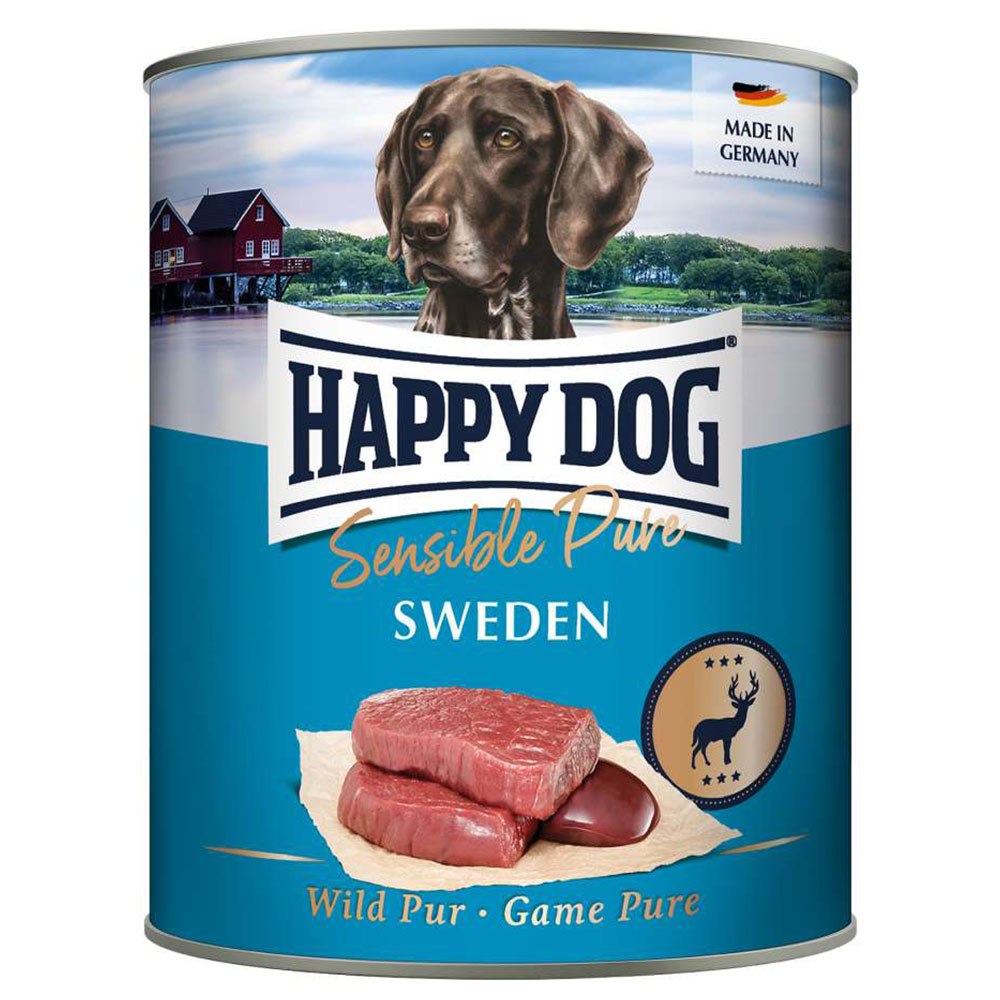 6x800g Happy Dog Sensible Pure