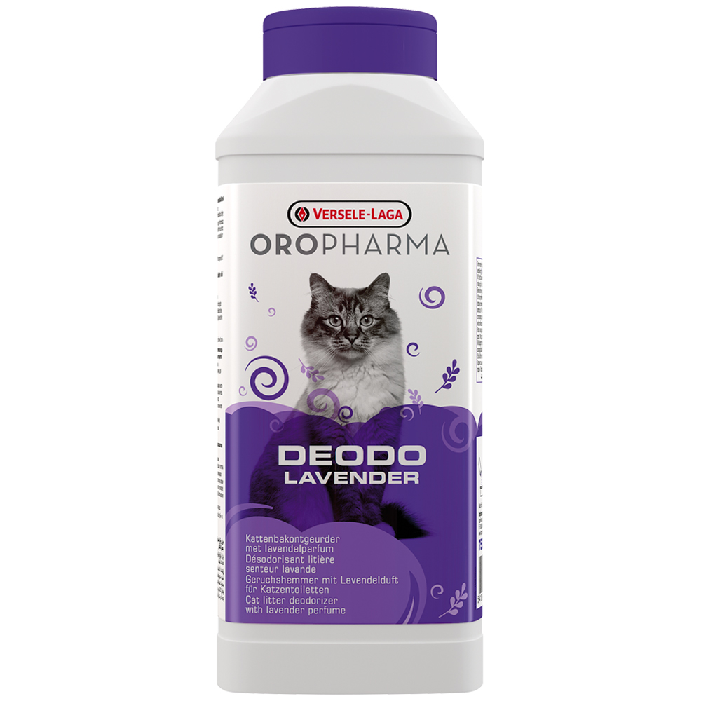 Versele-Laga Deodo Désodorisant pour chat 3x750g fraîcheur lavande