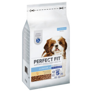 6kg Perfect Fit Junior < 1 (< 10kg) au poulet - Croquettes pour chien