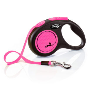 Laisse-enrouleur flexi New Neon (5 m)