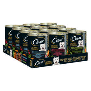 24x400g Cesar Natural Goodness Multipack 3 variétés - Pâtée pour chien