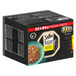 32x85g Sheba Sélection à la volaille en sauce - Pâtée pour chat