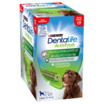 36 bâtonnets PURINA Dentalife ActivFresh à mâcher pour chien de grande taille