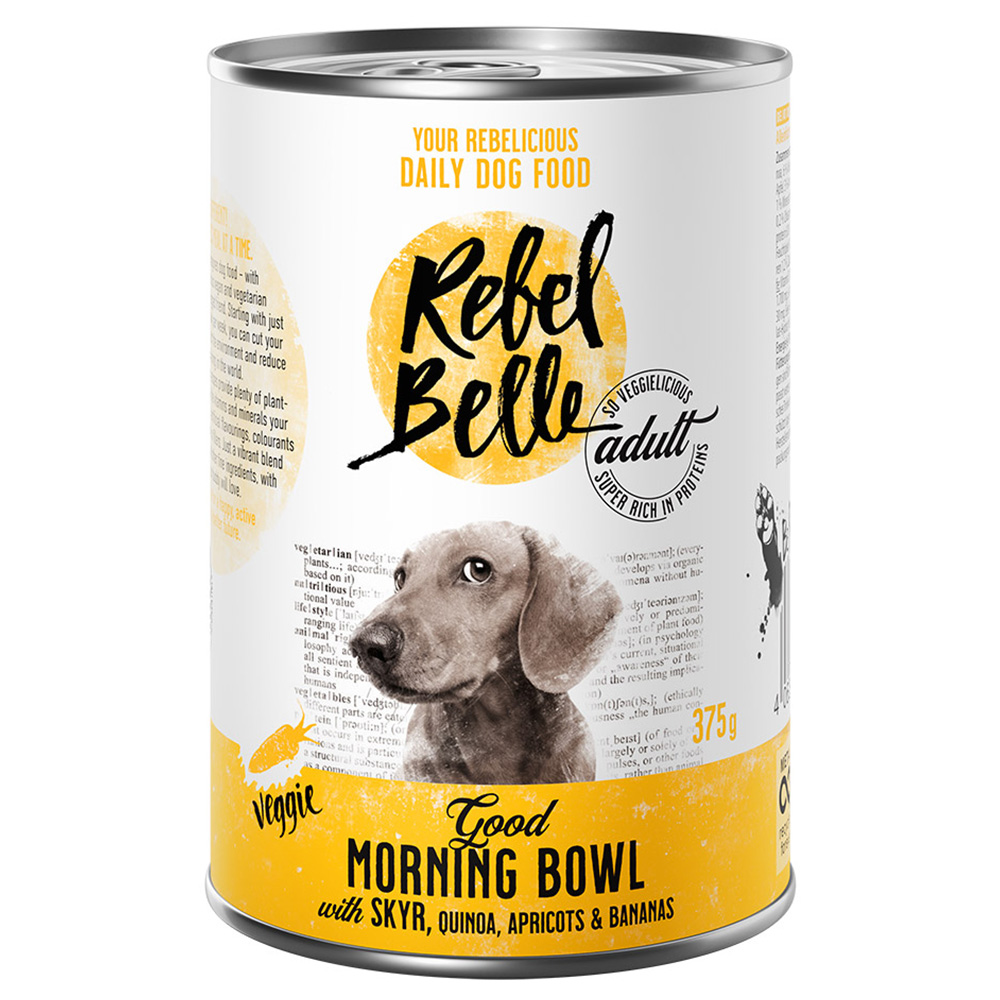 Lot économique Rebel Belle 12 x 375 g Good Morning Bowl - veggie