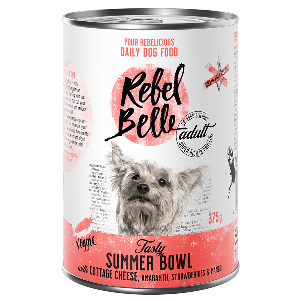 Lot économique Rebel Belle 12 x 375 g Tasty Summer Bowl - veggie