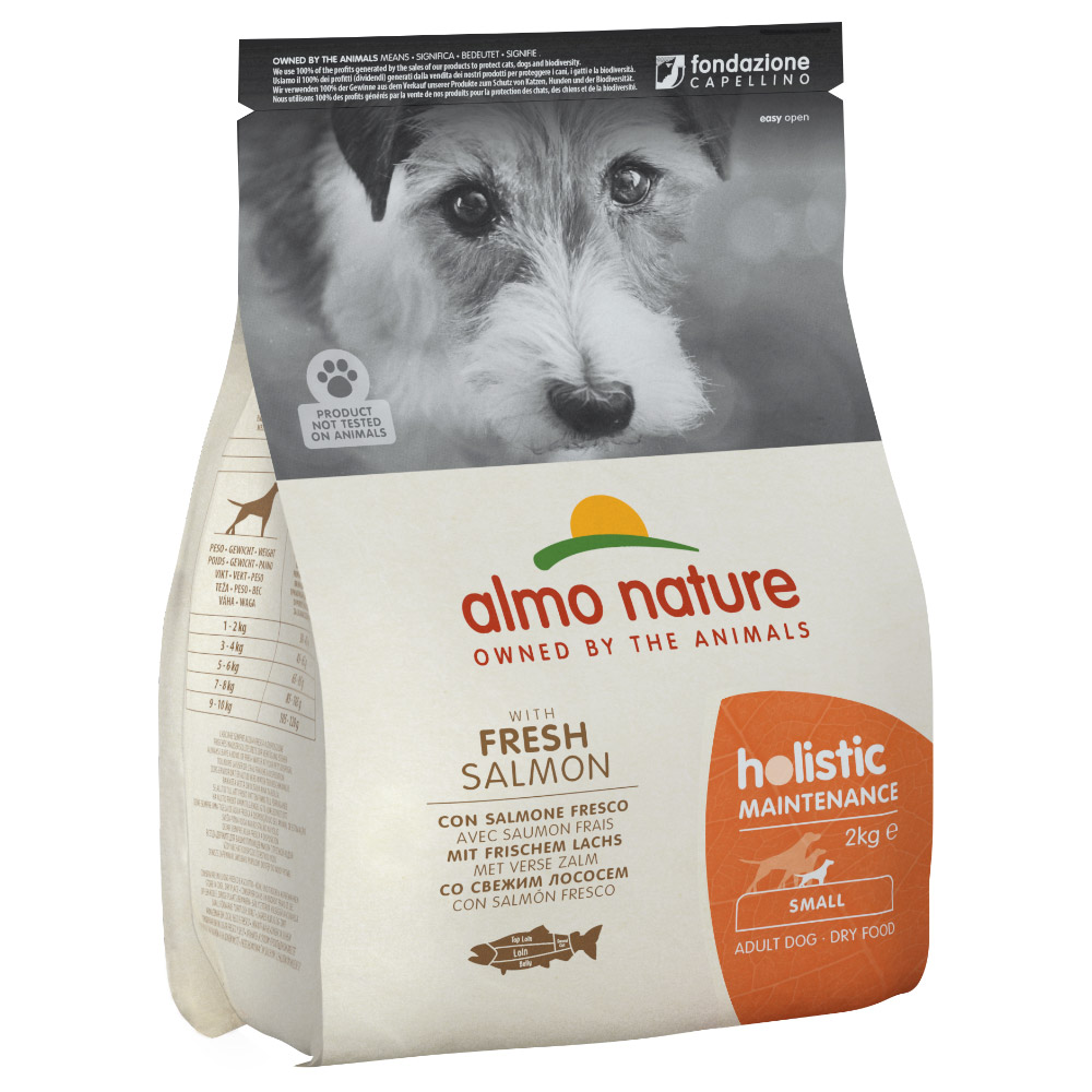 3x2kg Adult Small Almo Nature saumon/riz pour chien