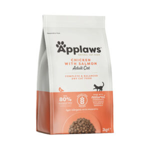 2kg Applaws Poulet/saumon Croquettes pour chat