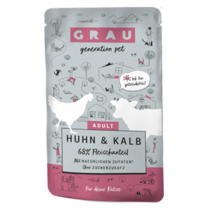 48x125g Grau Bouchées gourmandes poulet