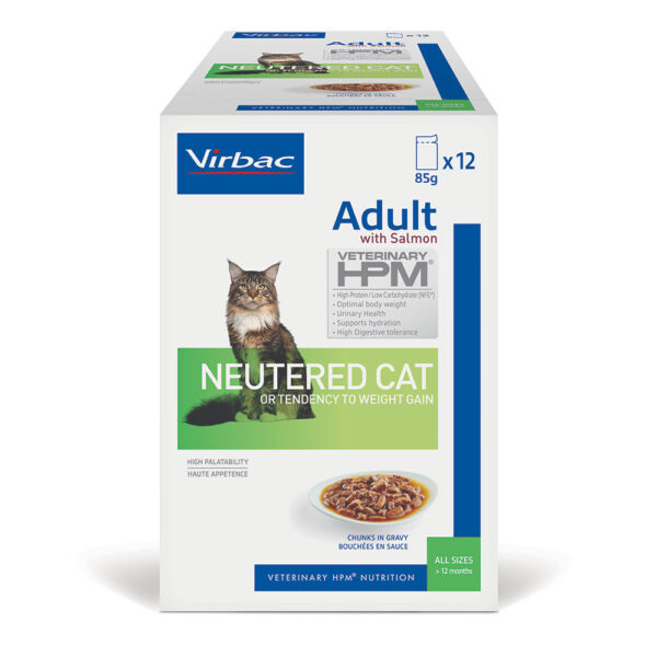 12x85g Virbac Veterinary Adult Neutered - Pâtée pour chat