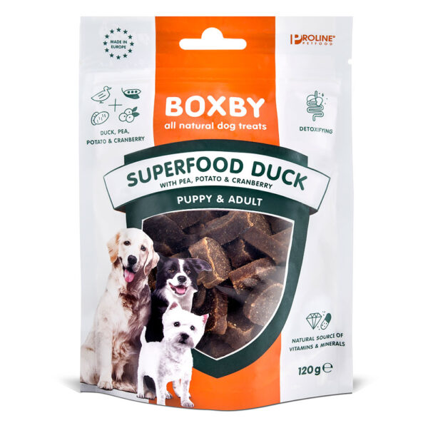 2x120g Friandises Boxby Superfood