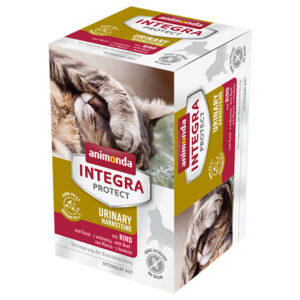 6x100g Animonda Integra Protect Adult Urinary Calculs d'oxalate canard - Pâtée pour chat