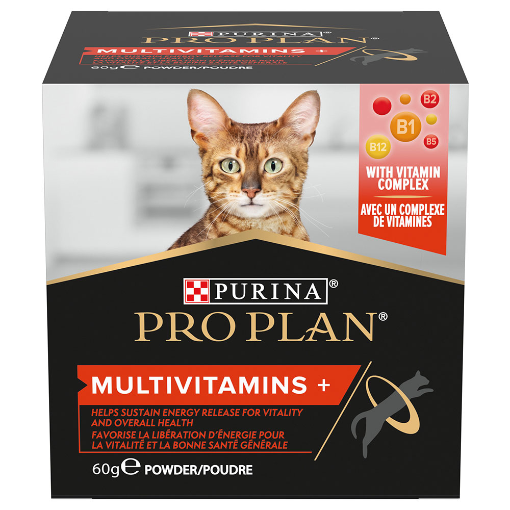 60g PRO PLAN Adult & Senior Multivitamins+ Supplément poudre - pour chat