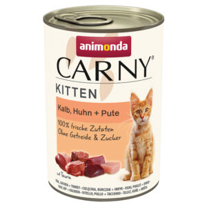 24x400g Animonda Carny Kitten veau