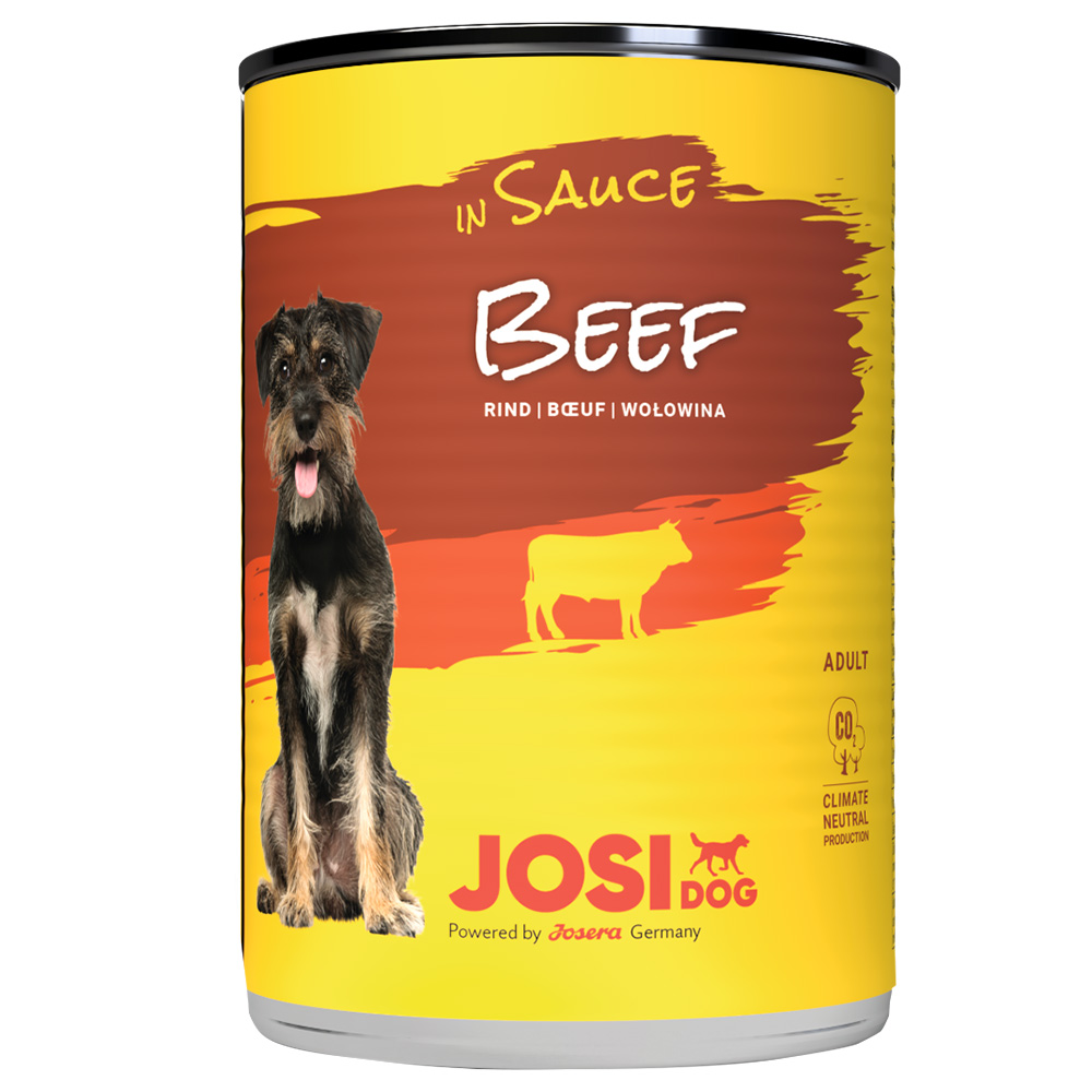 JosiDog en sauce 12 x 415 g pour chien - bœuf