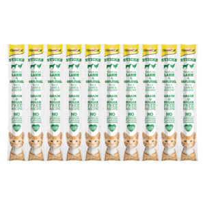 GimCat Sticks Bâtonnets pour chat - agneau