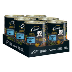 Cesar Natural Goodness pour chien - poisson et superaliments (6 x 400 g)