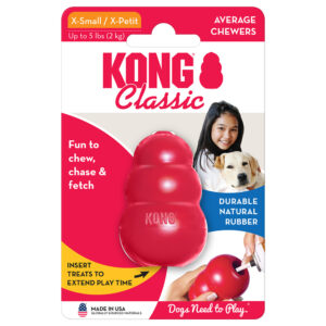 Jouet KONG Classic pour chien - taille XS (5
