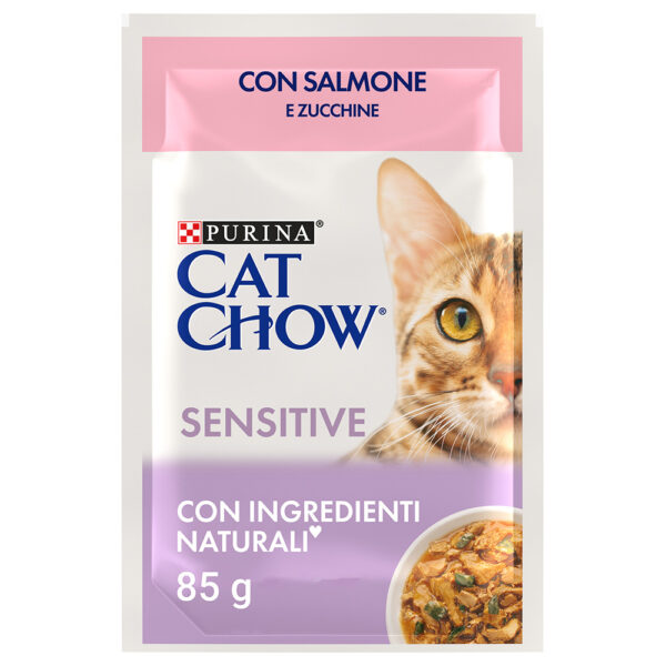 PURINA Cat Chow 26 x 85 g pour chat - Sensitive saumon