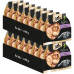 Lot Sheba Dômes Filets fins 32 x 60 g pour chat - poulet