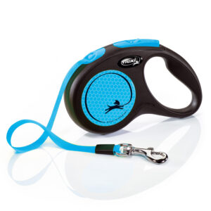 Laisse-enrouleur flexi New Neon (5 m)