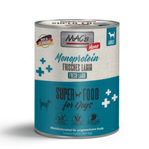 MAC's Mono Sensitive 6 x 800 g pour chien - agneau