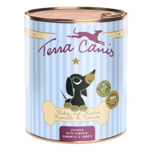 Terra Canis 6 x 800 g Menu pour chiot  - poulet