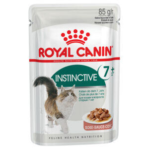 48x85g Instinctive +7 en sauce Royal Canin - Pâtée pour chat