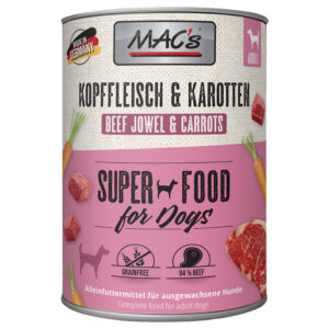 MAC's Adult 6 x 800 g pour chien - cervelle