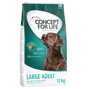 2x12kg Large Adult Concept for Life Croquettes pour chien