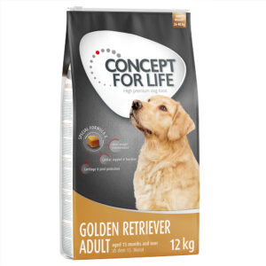 2x12kg Golden Retriever Adult Concept for Life Croquettes pour chien