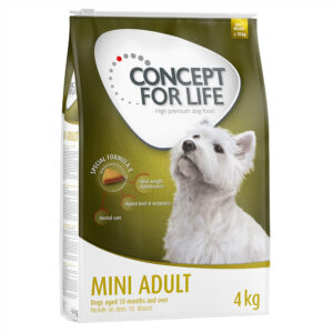 2x4kg Mini Adult Concept for Life Croquettes pour chien