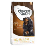 2x12kg Medium Light Concept for Life Croquettes pour chien