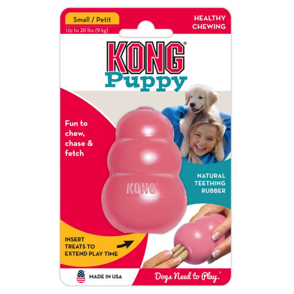 Jouet KONG (taille S) Puppy pour petit chien et chiot