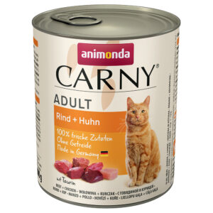 24x800g Animonda Carny Adult bœuf